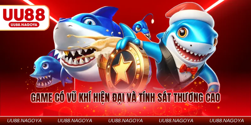 Game có vũ khí hiện đại và tính sát thương cao